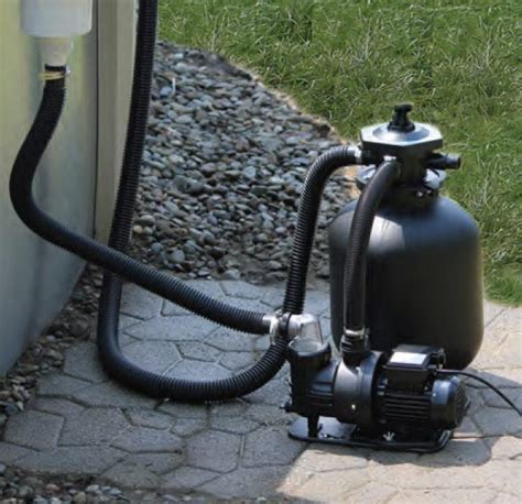 how do you hook up a sand filter to pool